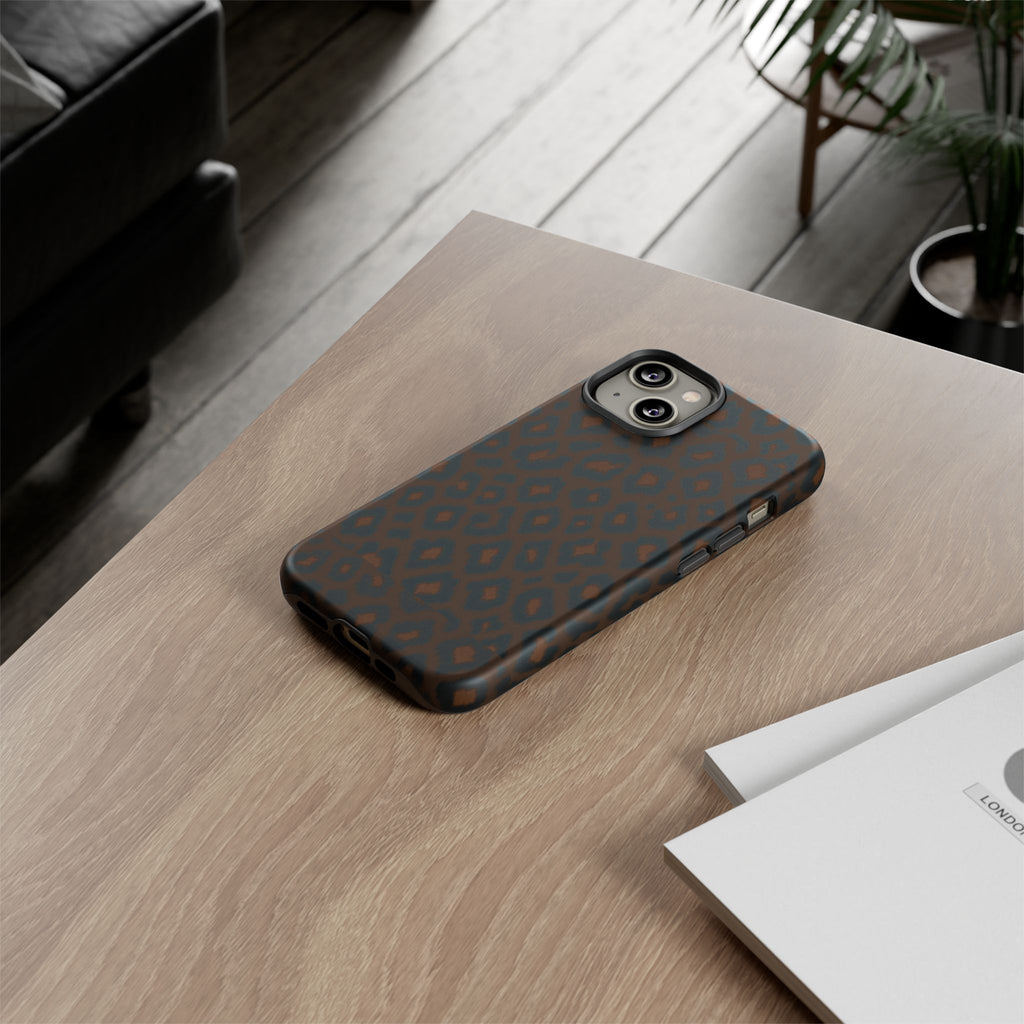 Black Leopard Phone Case — After Dark