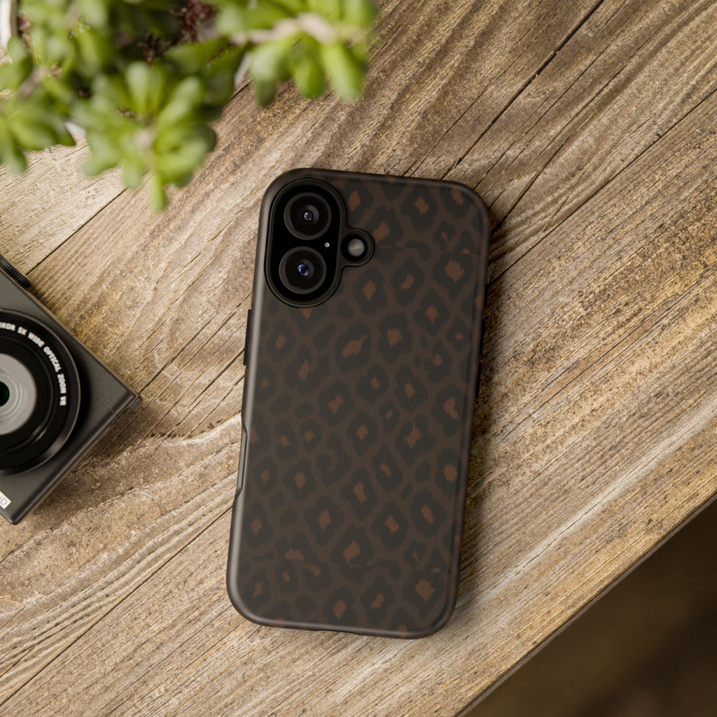 Black Leopard Phone Case — After Dark