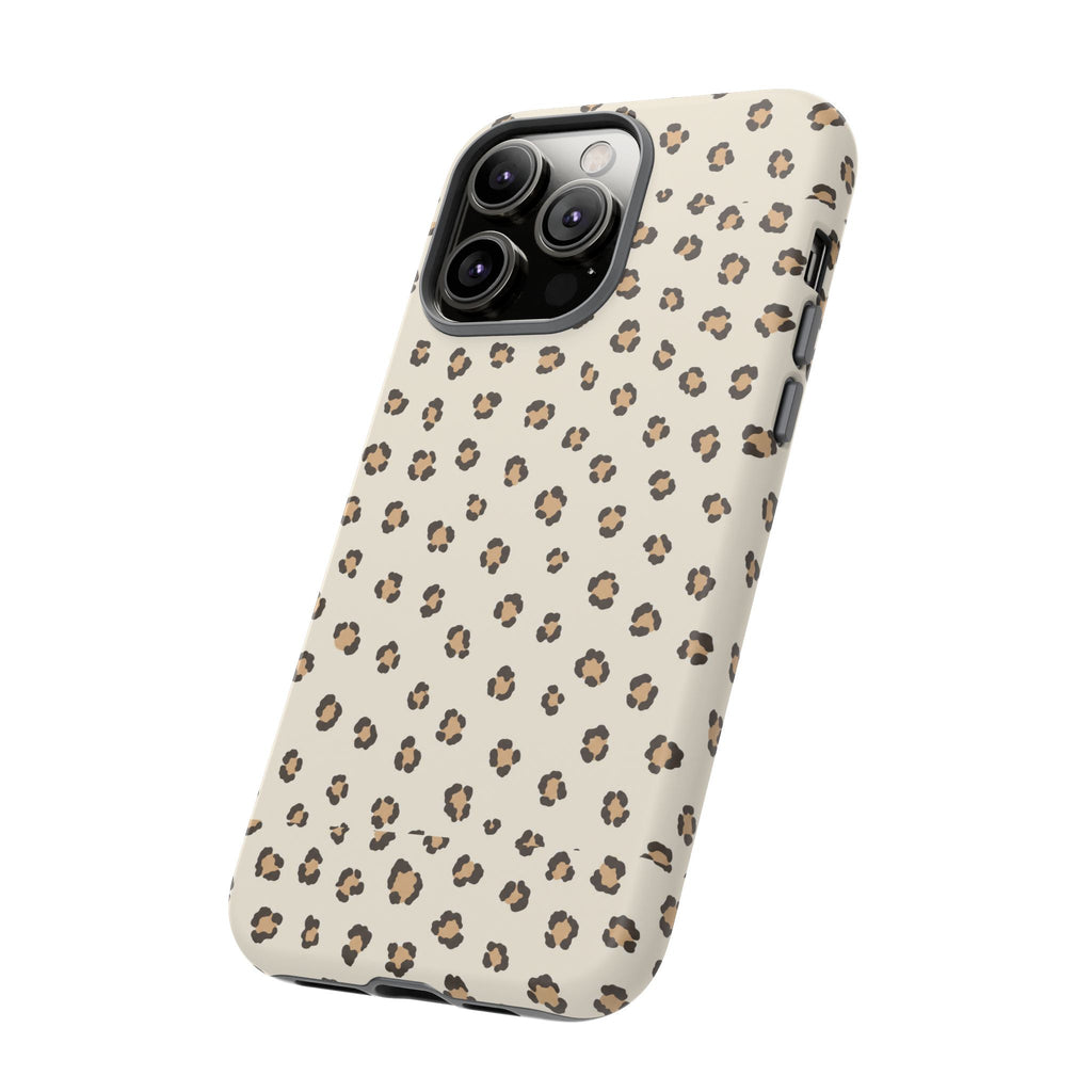Cheetah Print Phone Case — Warm Neutral