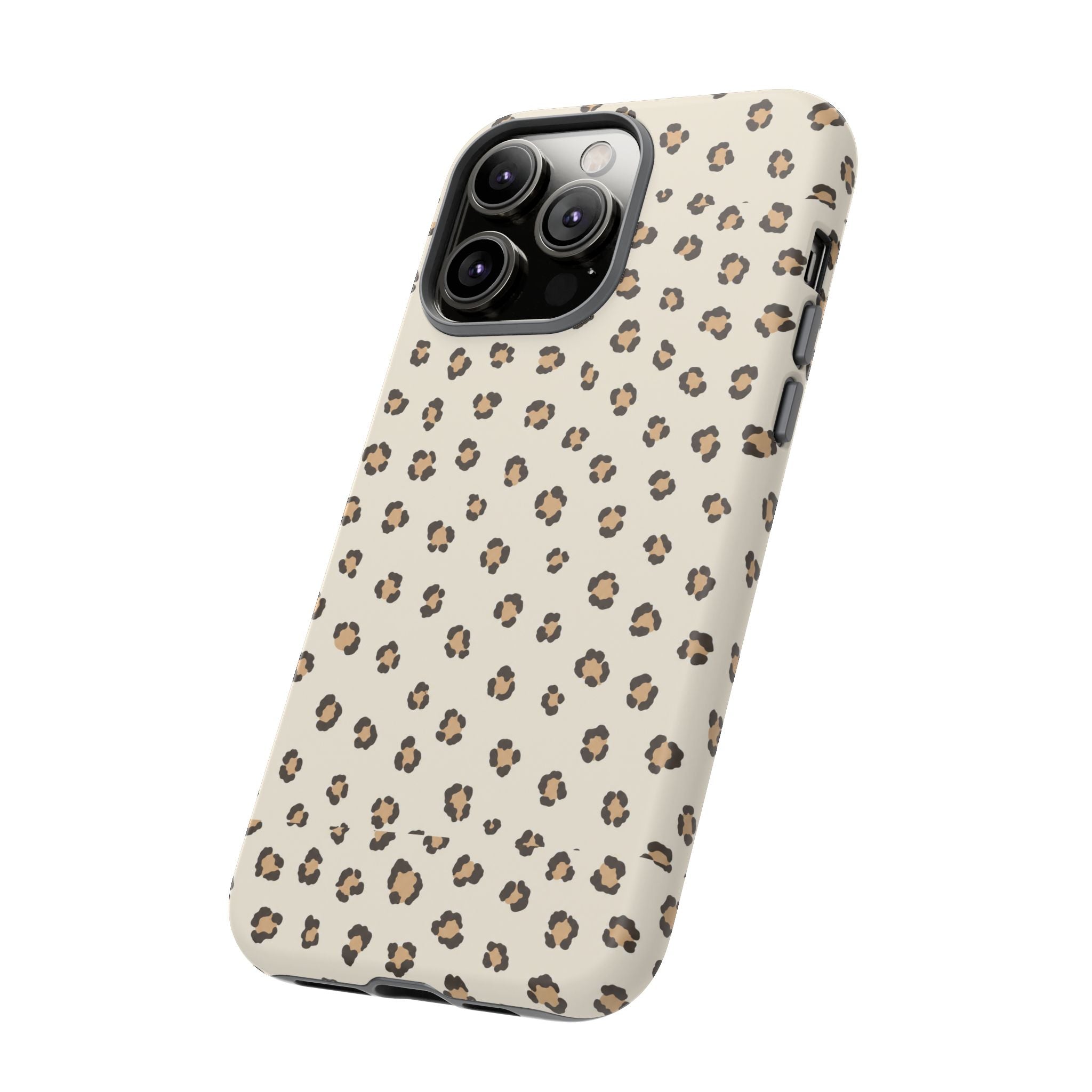 Cheetah Print Phone Case — Warm Neutral