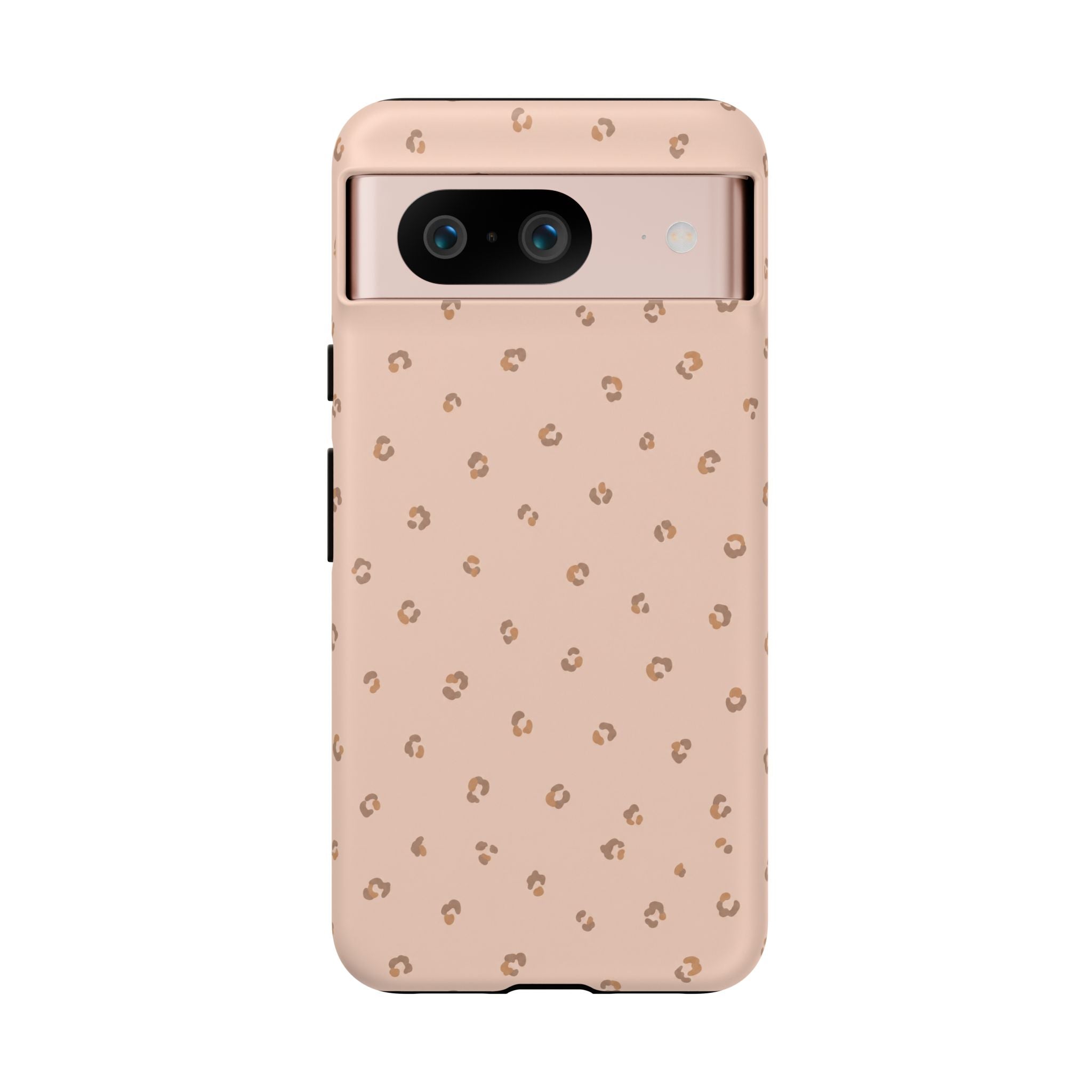 Pink Leopard Phone Case — Soft Blush