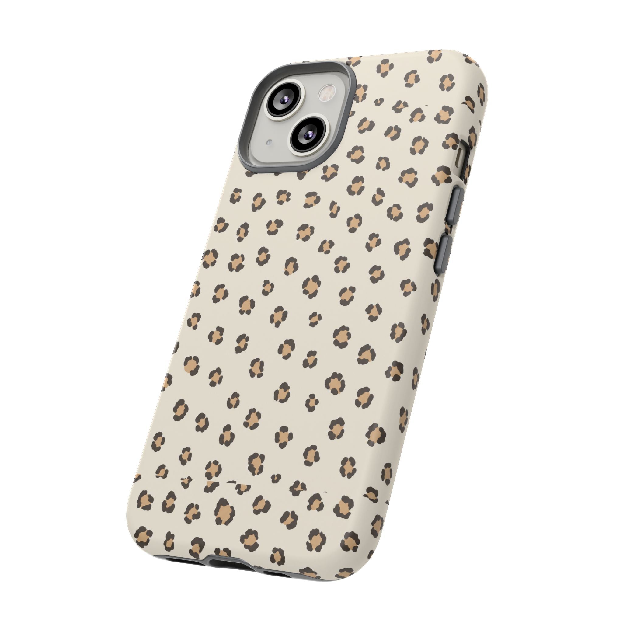 Cheetah Print Phone Case — Warm Neutral