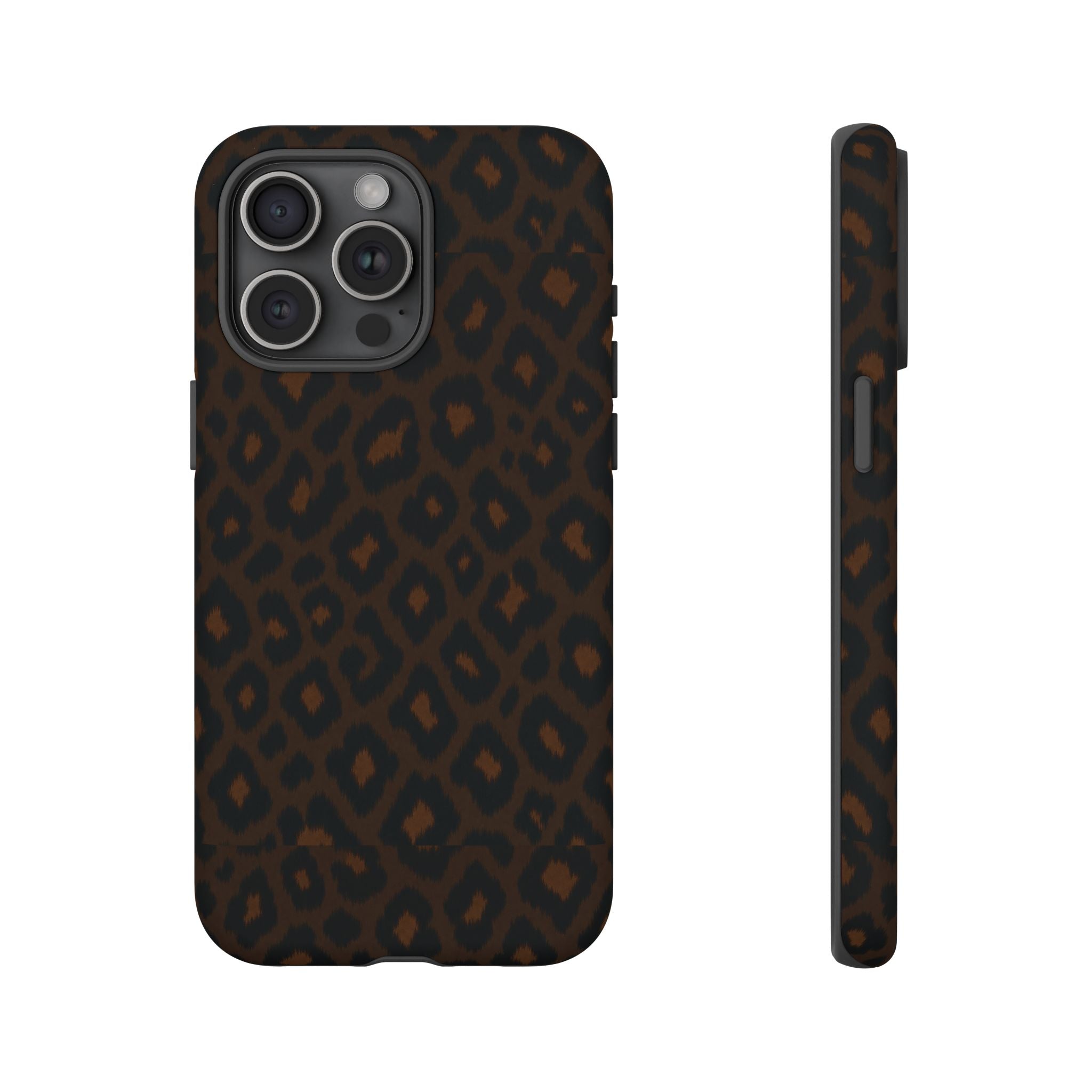 Black Leopard Phone Case — After Dark