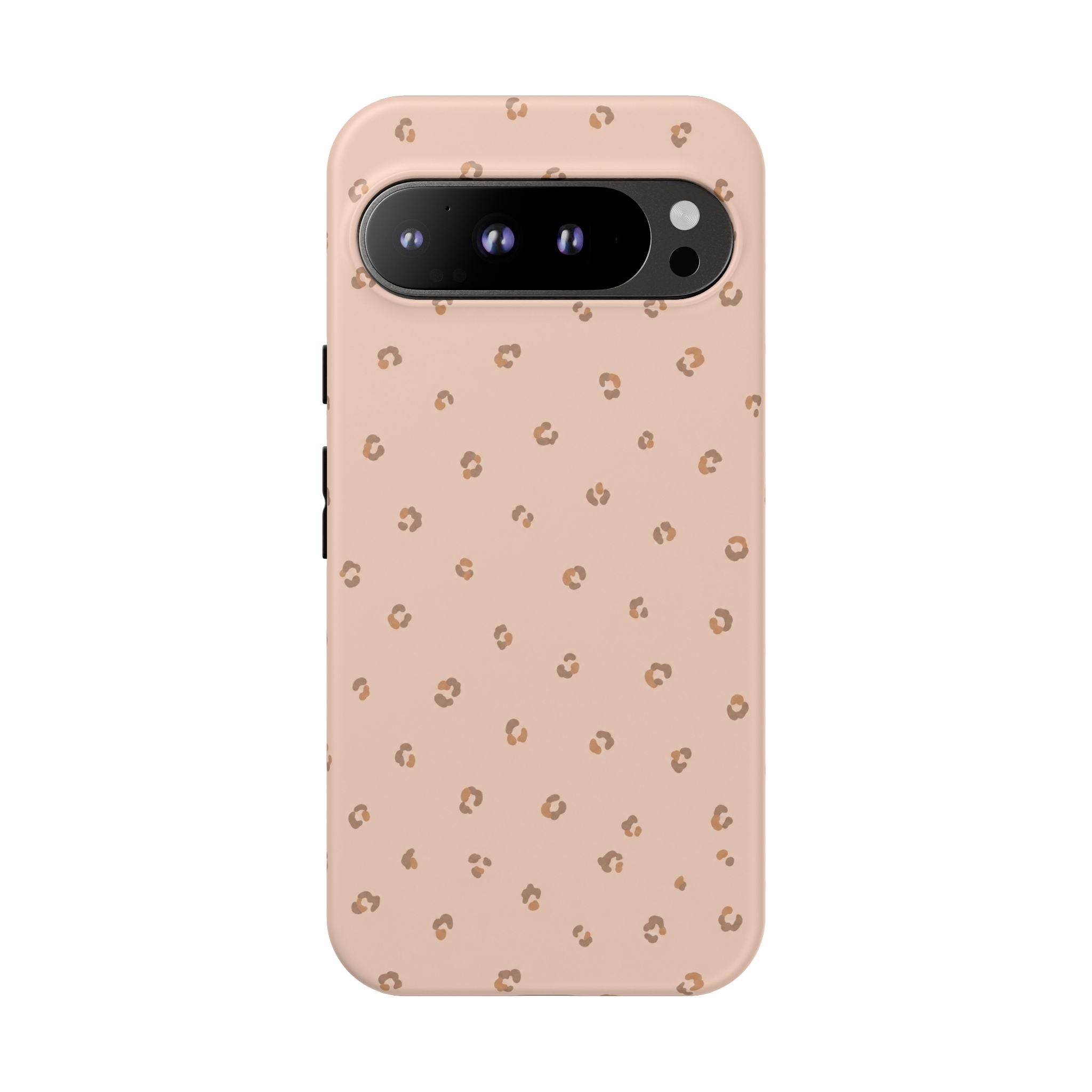 Pink Leopard Phone Case — Soft Blush