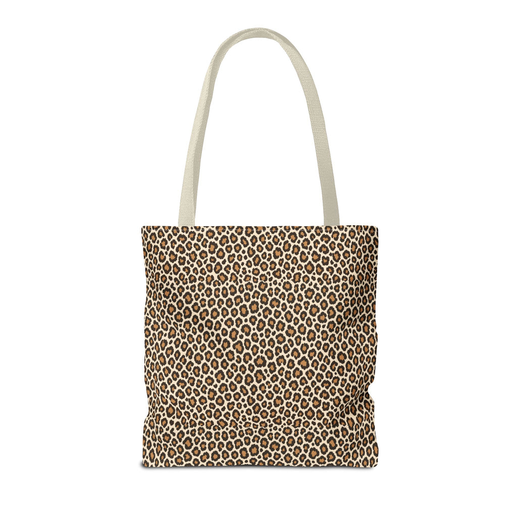 Leopard Print Tote Bag — Classic Cream