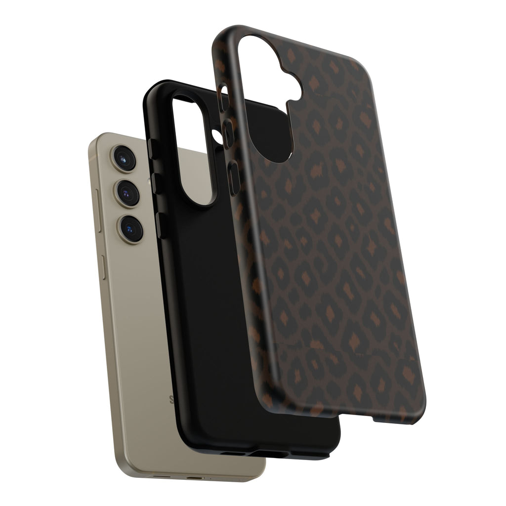 Black Leopard Phone Case — After Dark