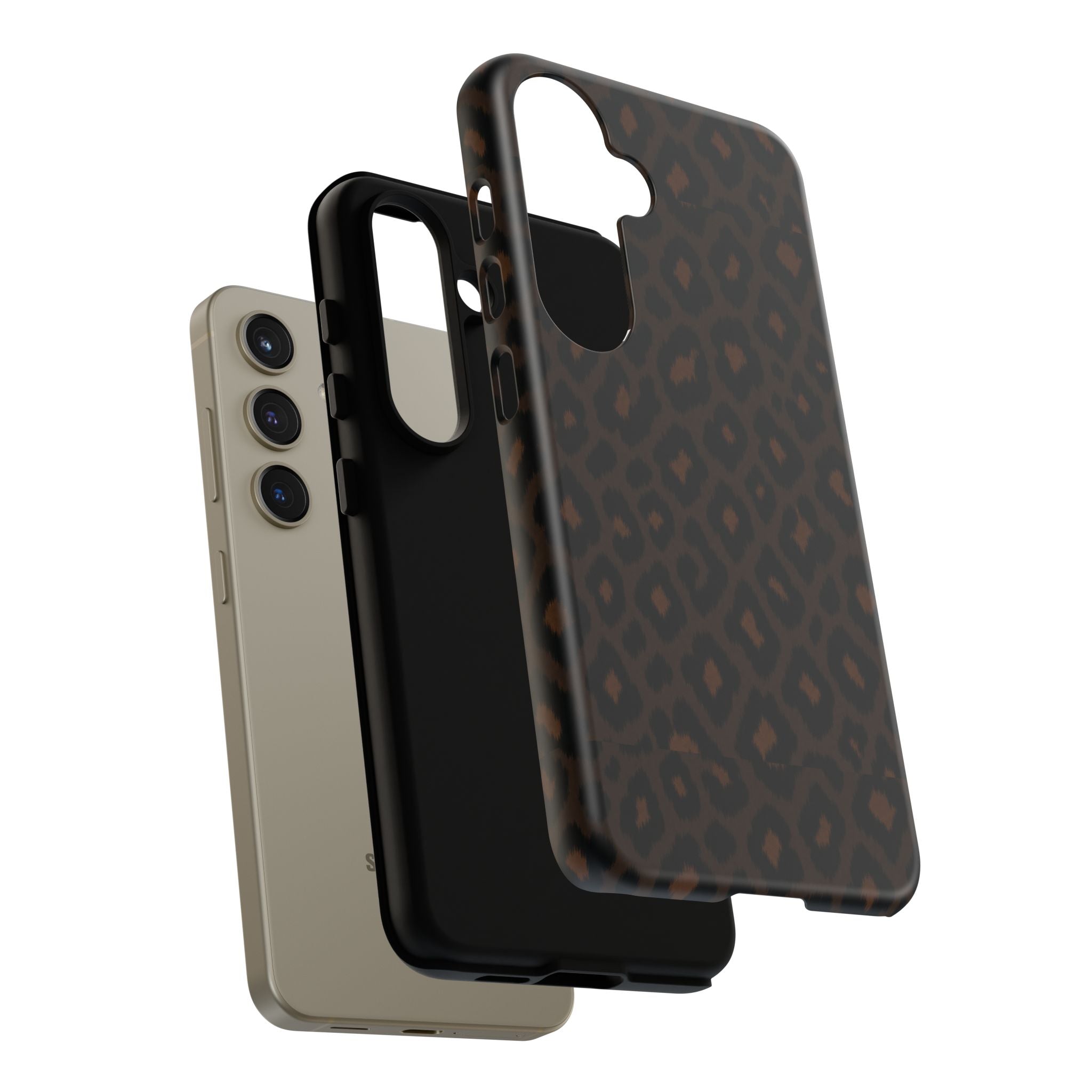 Black Leopard Phone Case — After Dark
