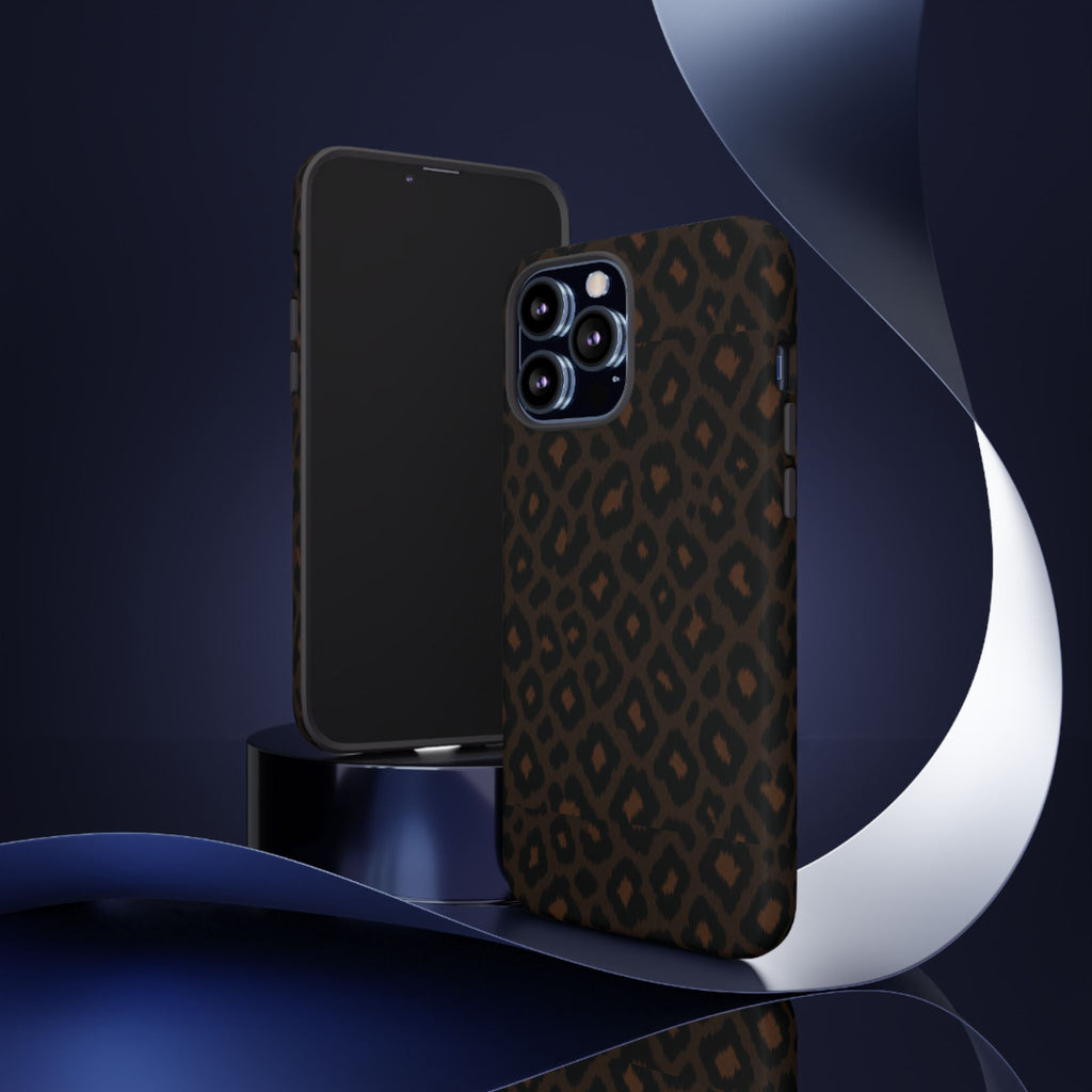 Black Leopard Phone Case — After Dark