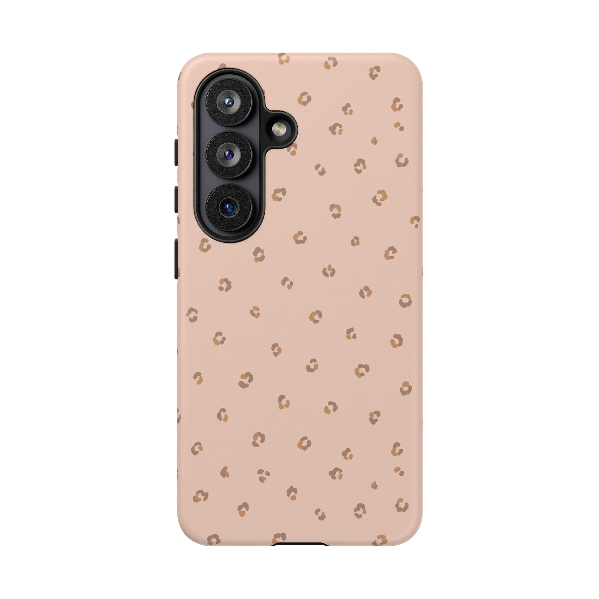 Pink Leopard Phone Case — Soft Blush