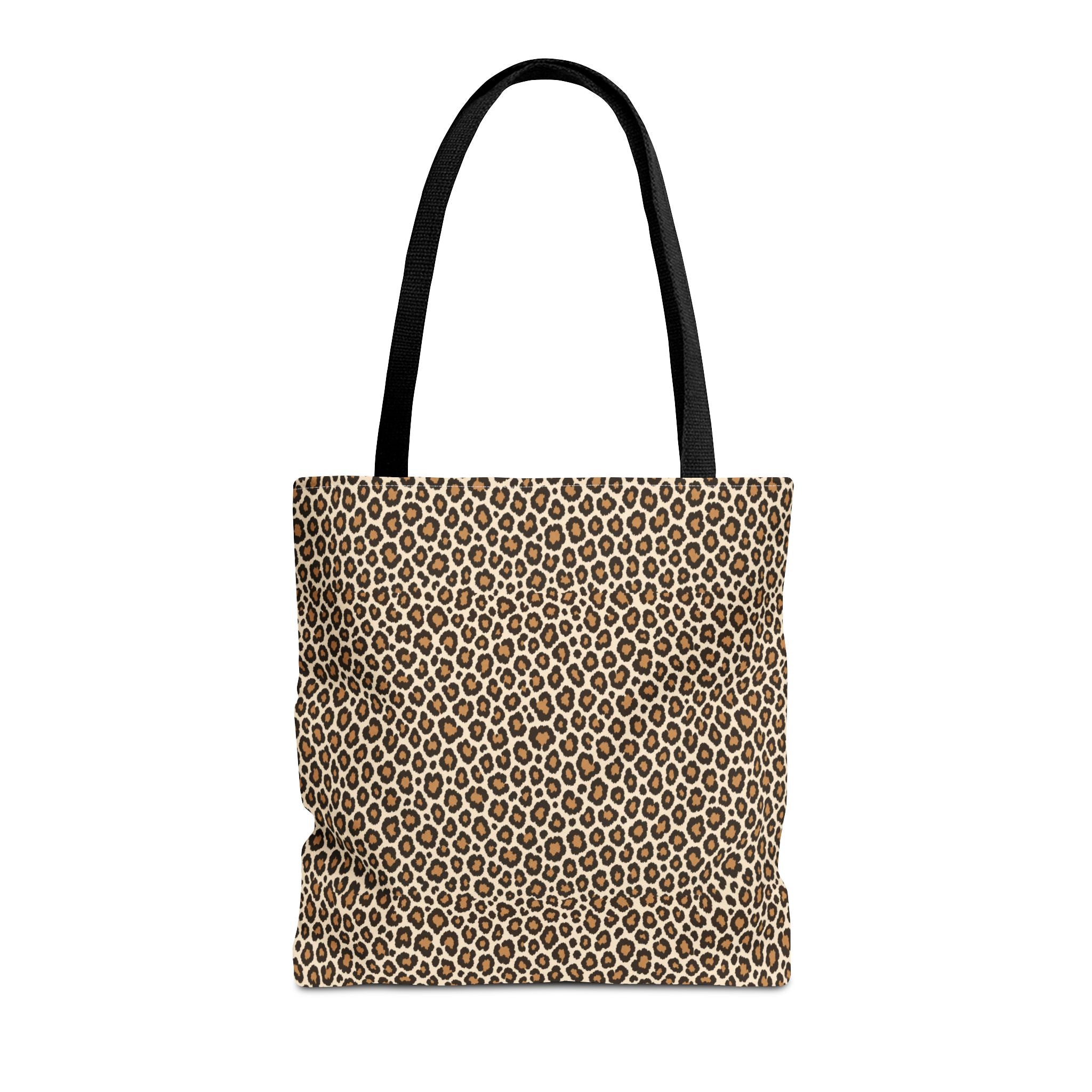 Leopard Print Tote Bag — Classic Cream