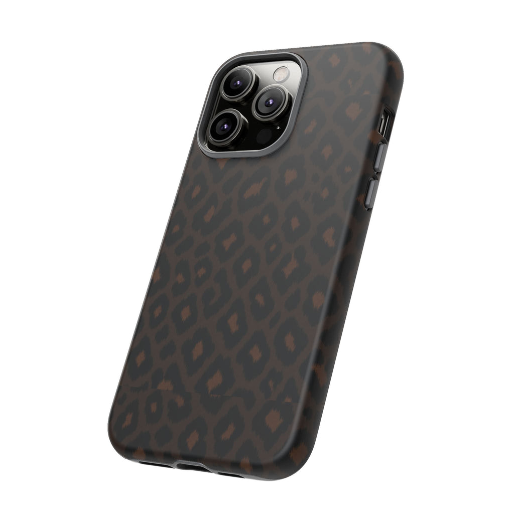 Black Leopard Phone Case — After Dark