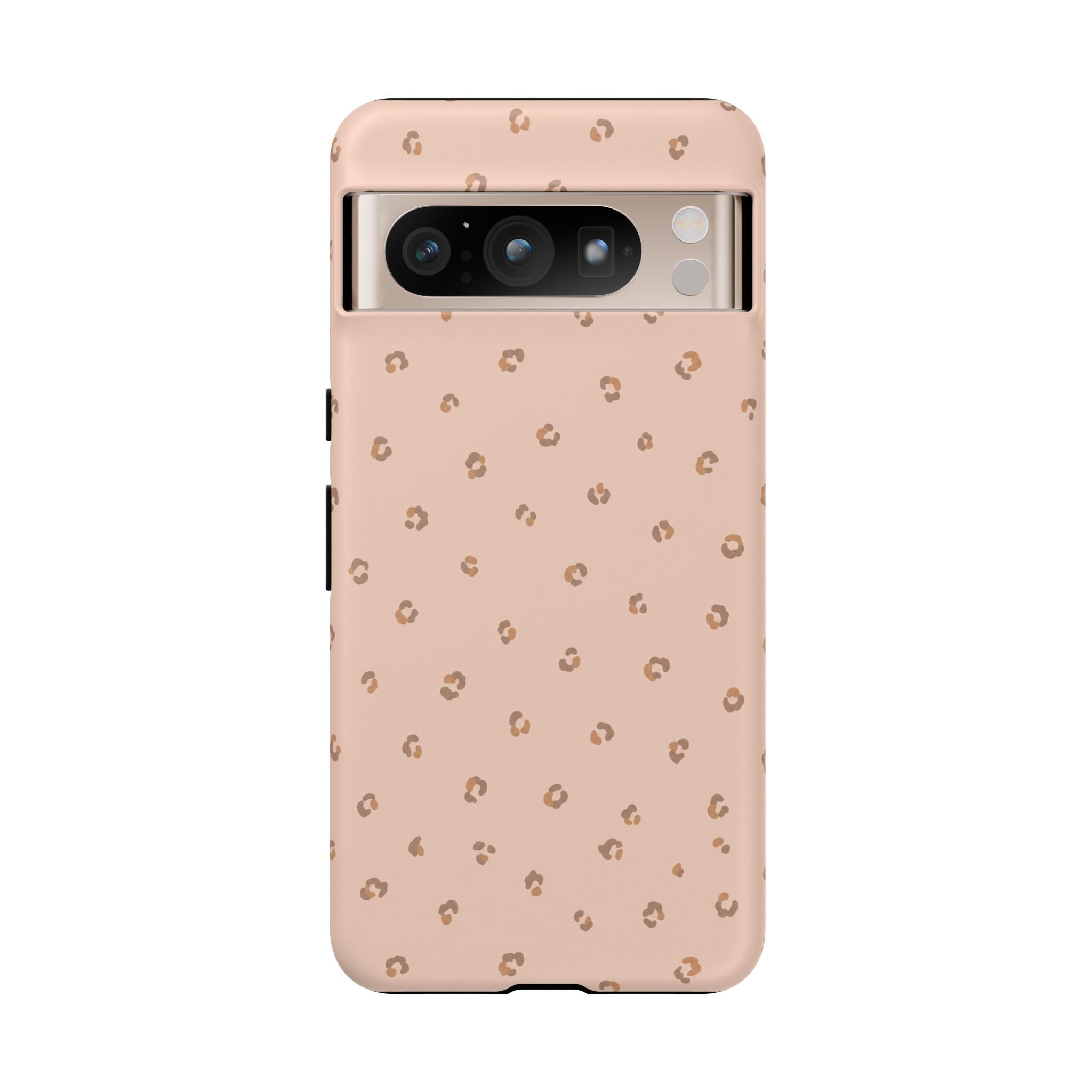 Pink Leopard Phone Case — Soft Blush