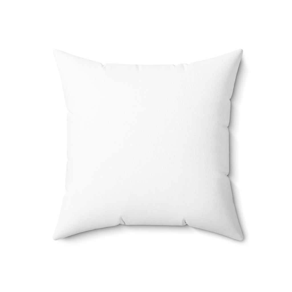 Spotted deer print throw pillow, woodland cottagecore cushion in tan