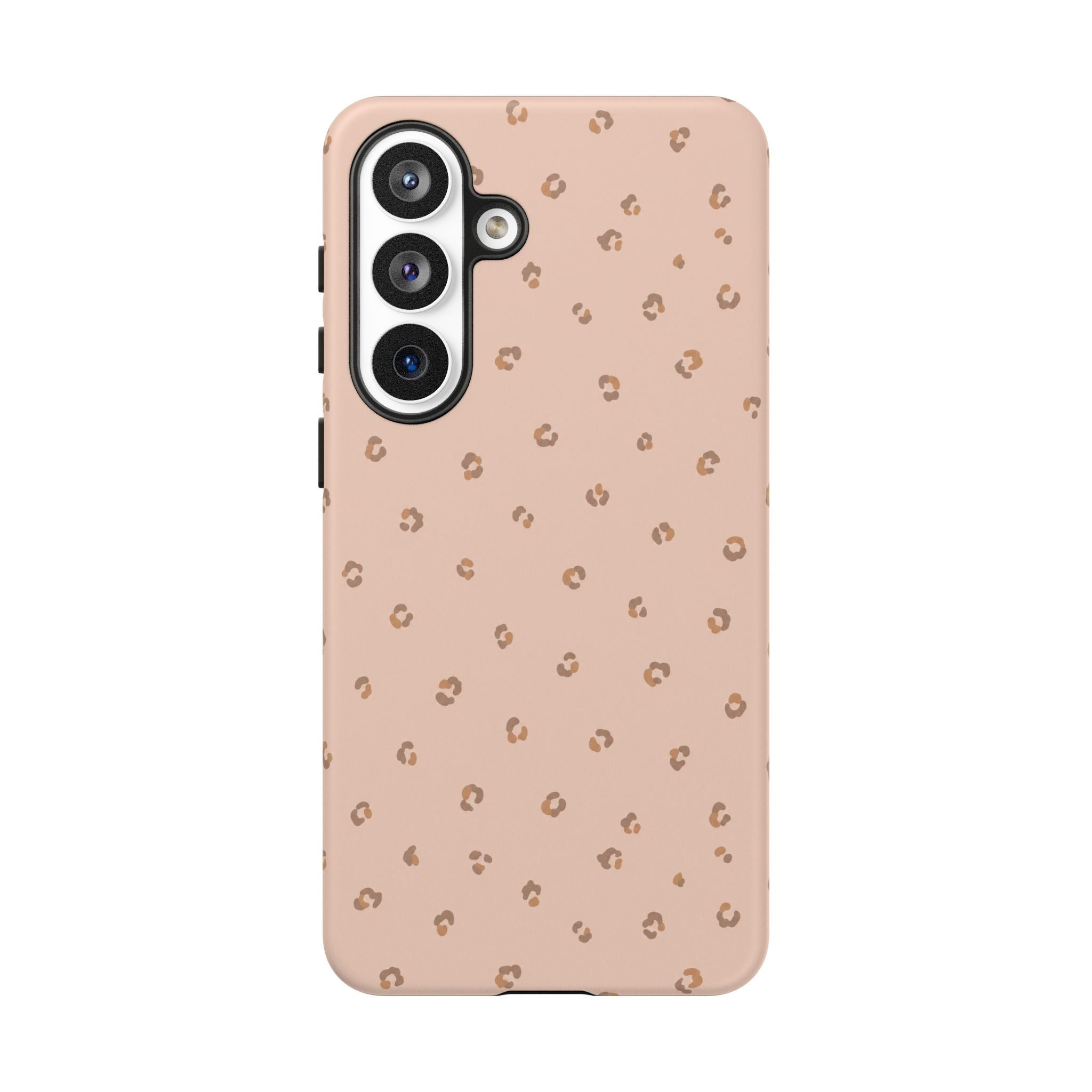 Pink Leopard Phone Case — Soft Blush