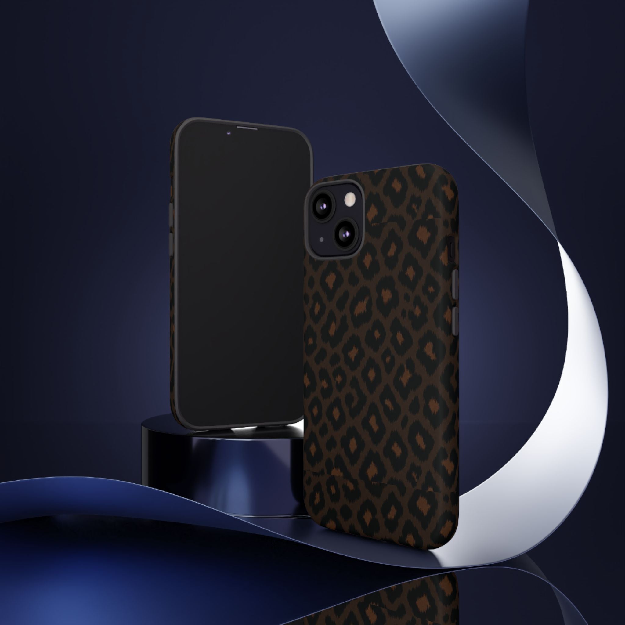 Black Leopard Phone Case — After Dark
