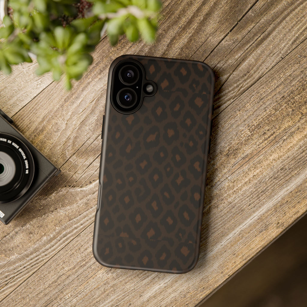Black Leopard Phone Case — After Dark