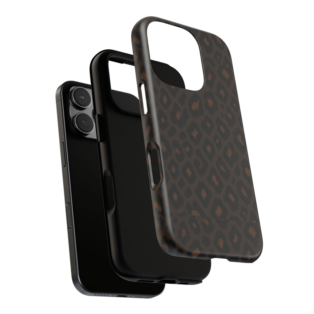 Black Leopard Phone Case — After Dark