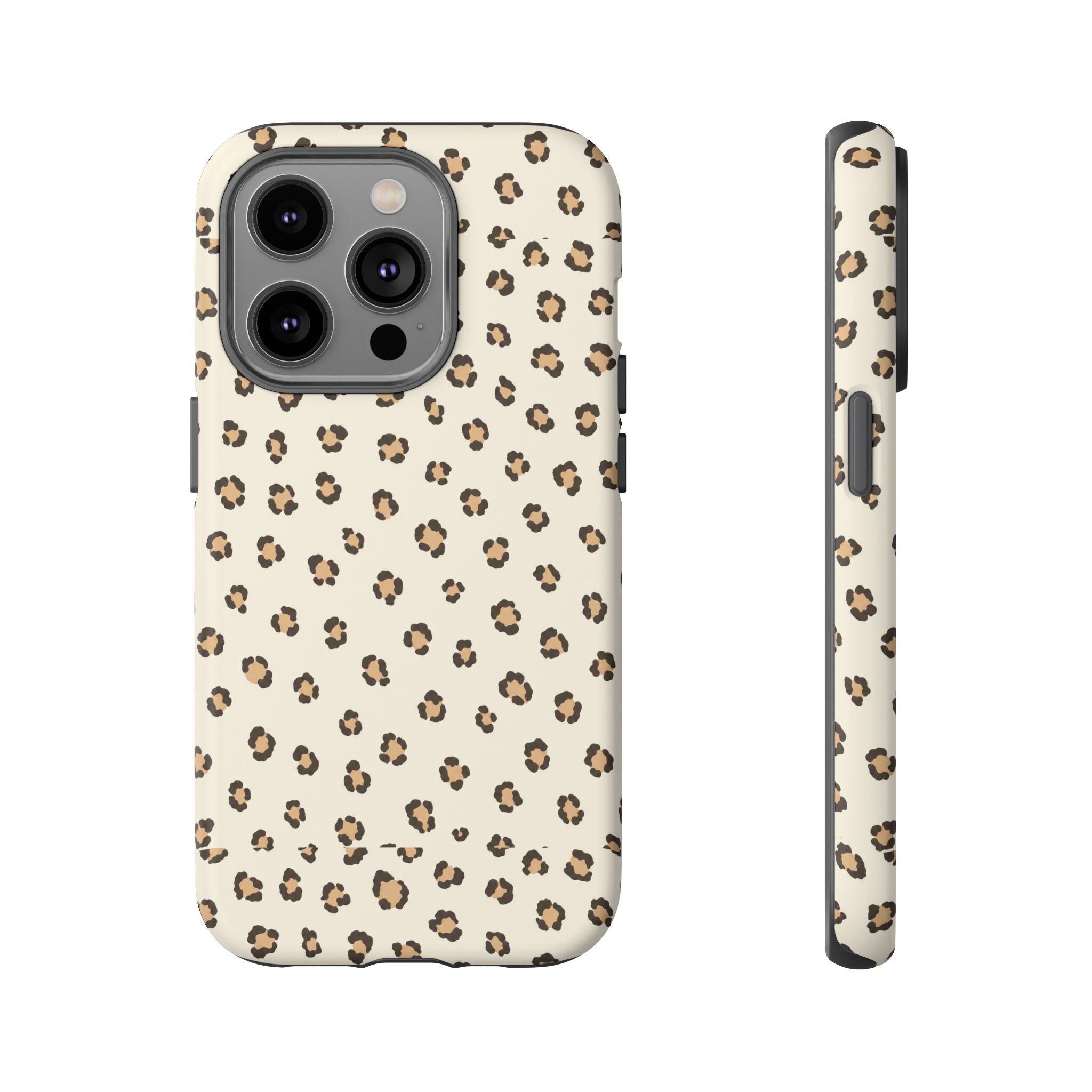 Cheetah Print Phone Case — Warm Neutral