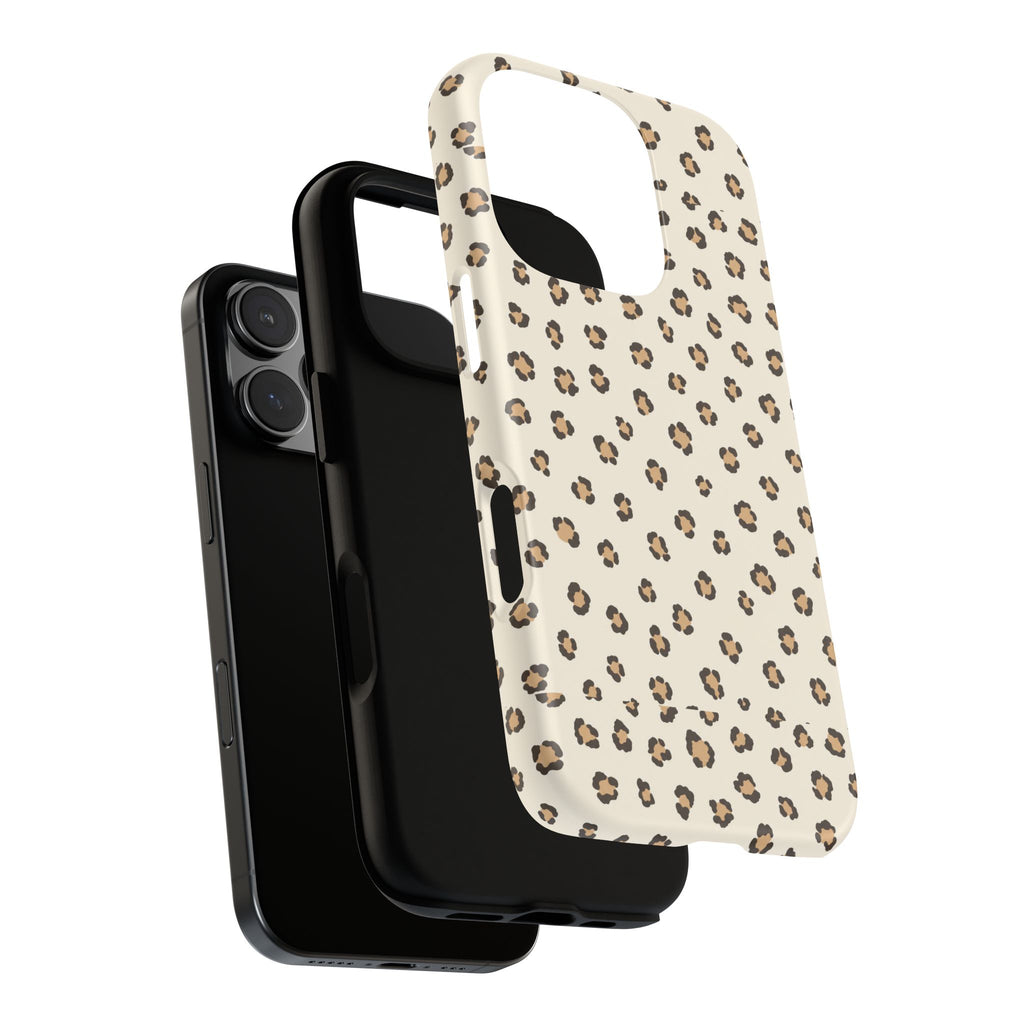 Cheetah Print Phone Case — Warm Neutral