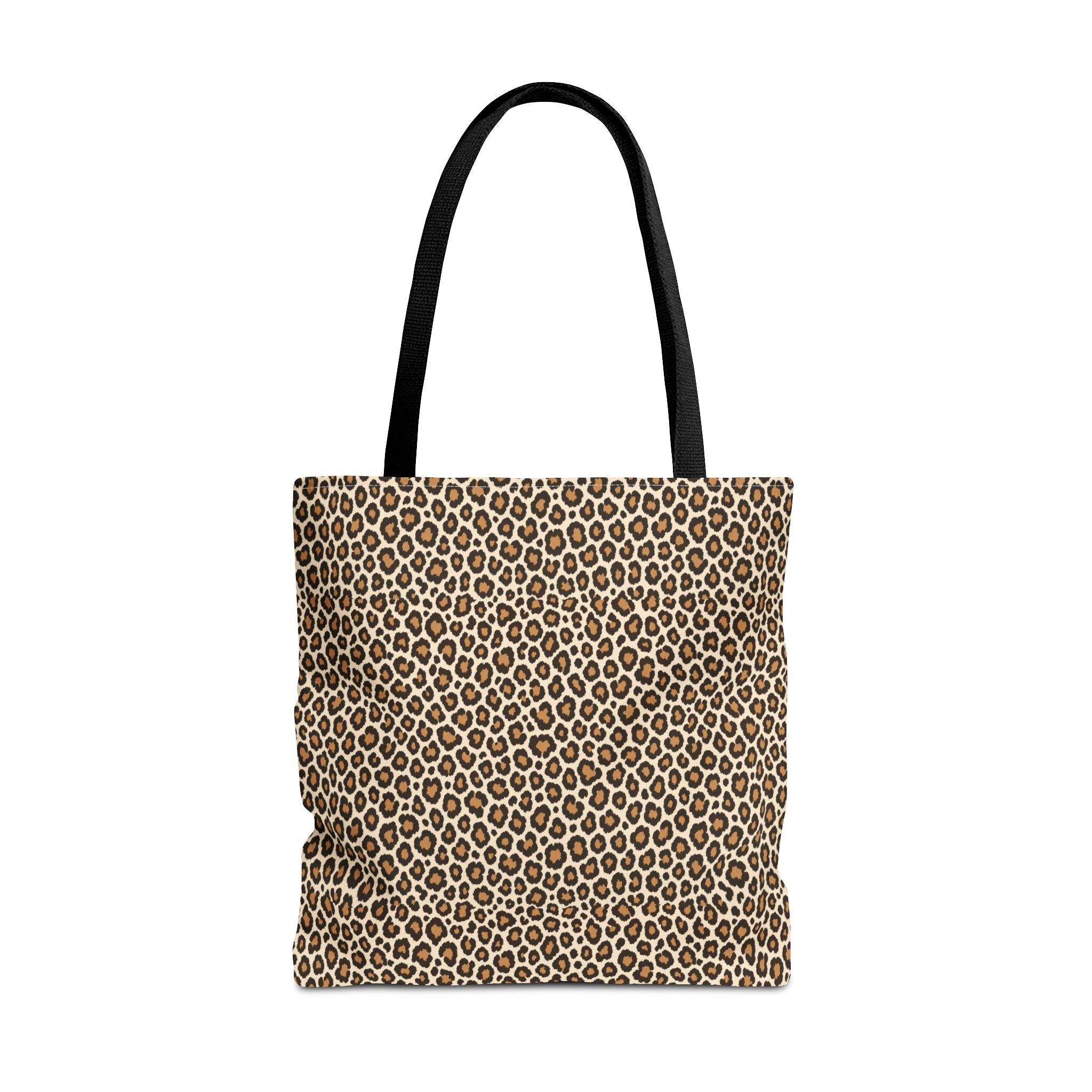 Leopard Print Tote Bag — Classic Cream