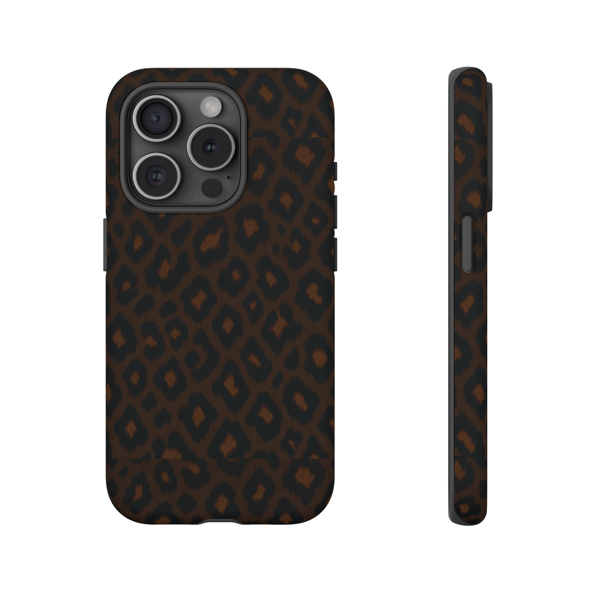 Black Leopard Phone Case — After Dark