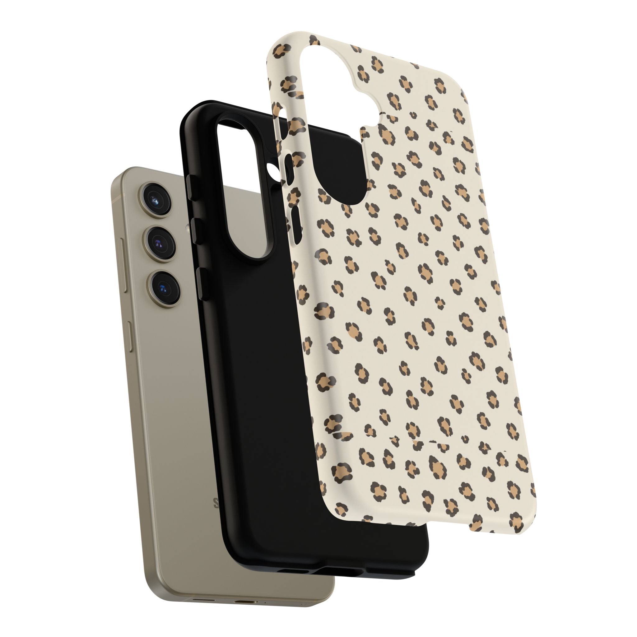 Cheetah Print Phone Case — Warm Neutral