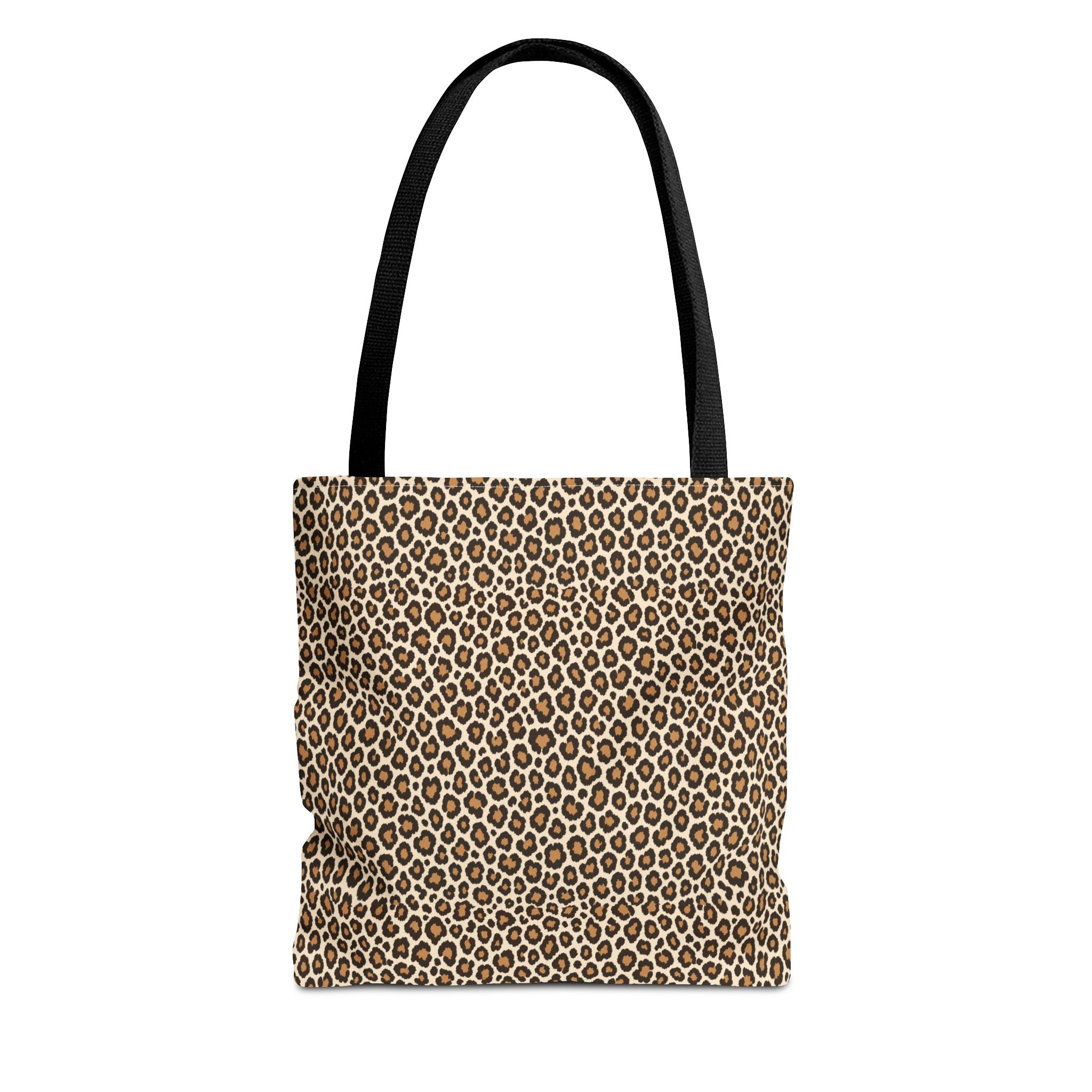 Leopard Print Tote Bag — Classic Cream