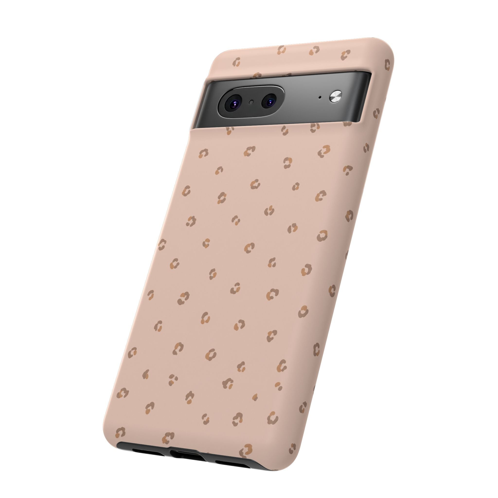 Pink Leopard Phone Case — Soft Blush