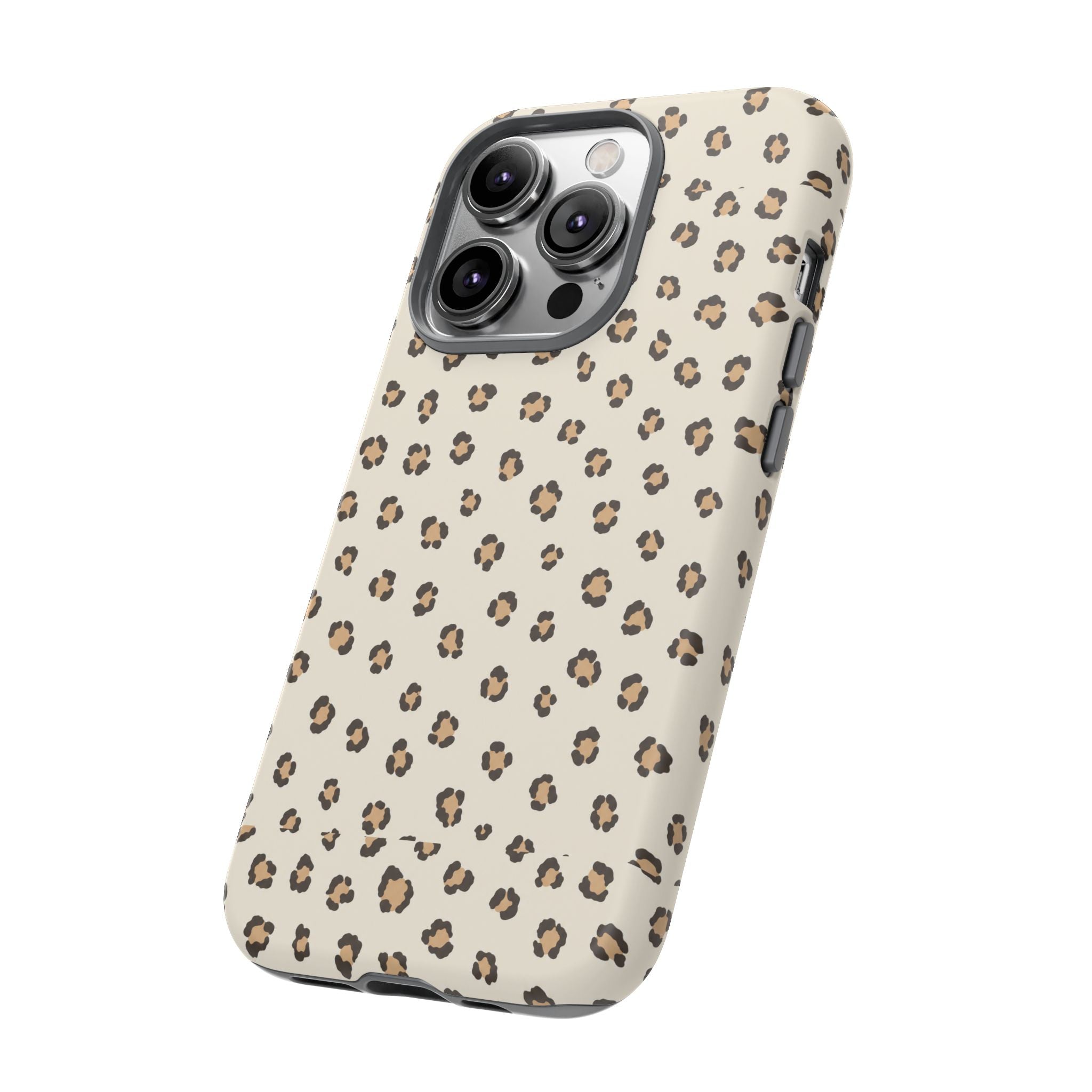 Cheetah Print Phone Case — Warm Neutral