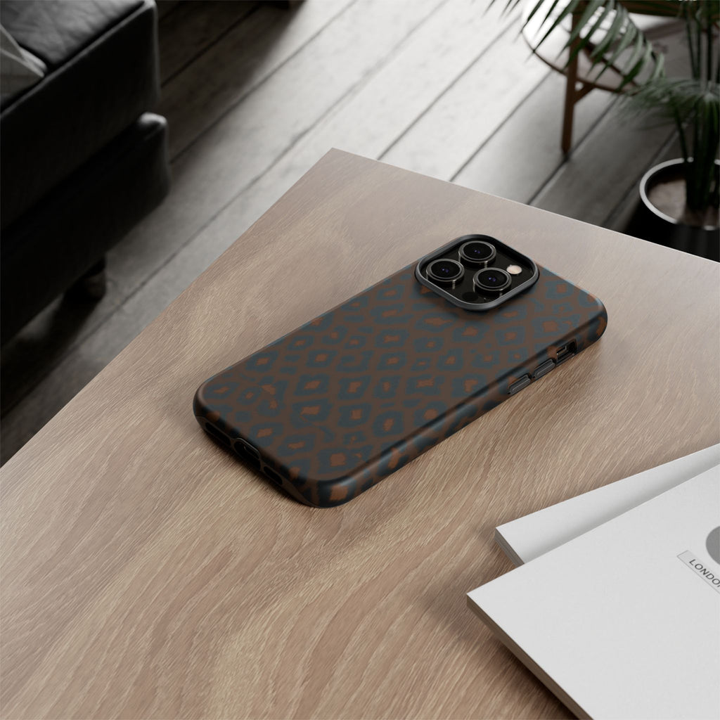 Black Leopard Phone Case — After Dark