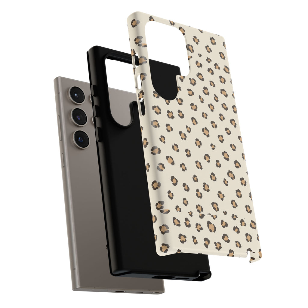 Cheetah Print Phone Case — Warm Neutral