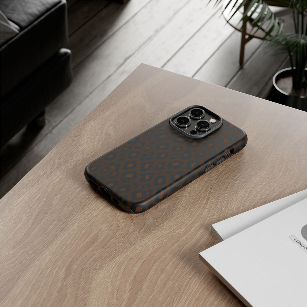 Black Leopard Phone Case — After Dark
