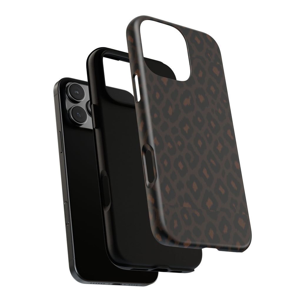 Black Leopard Phone Case — After Dark