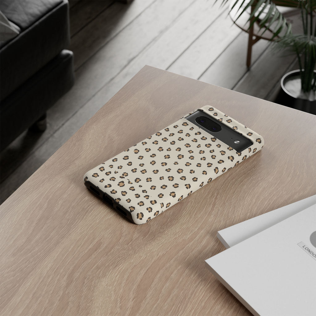Cheetah Print Phone Case — Warm Neutral