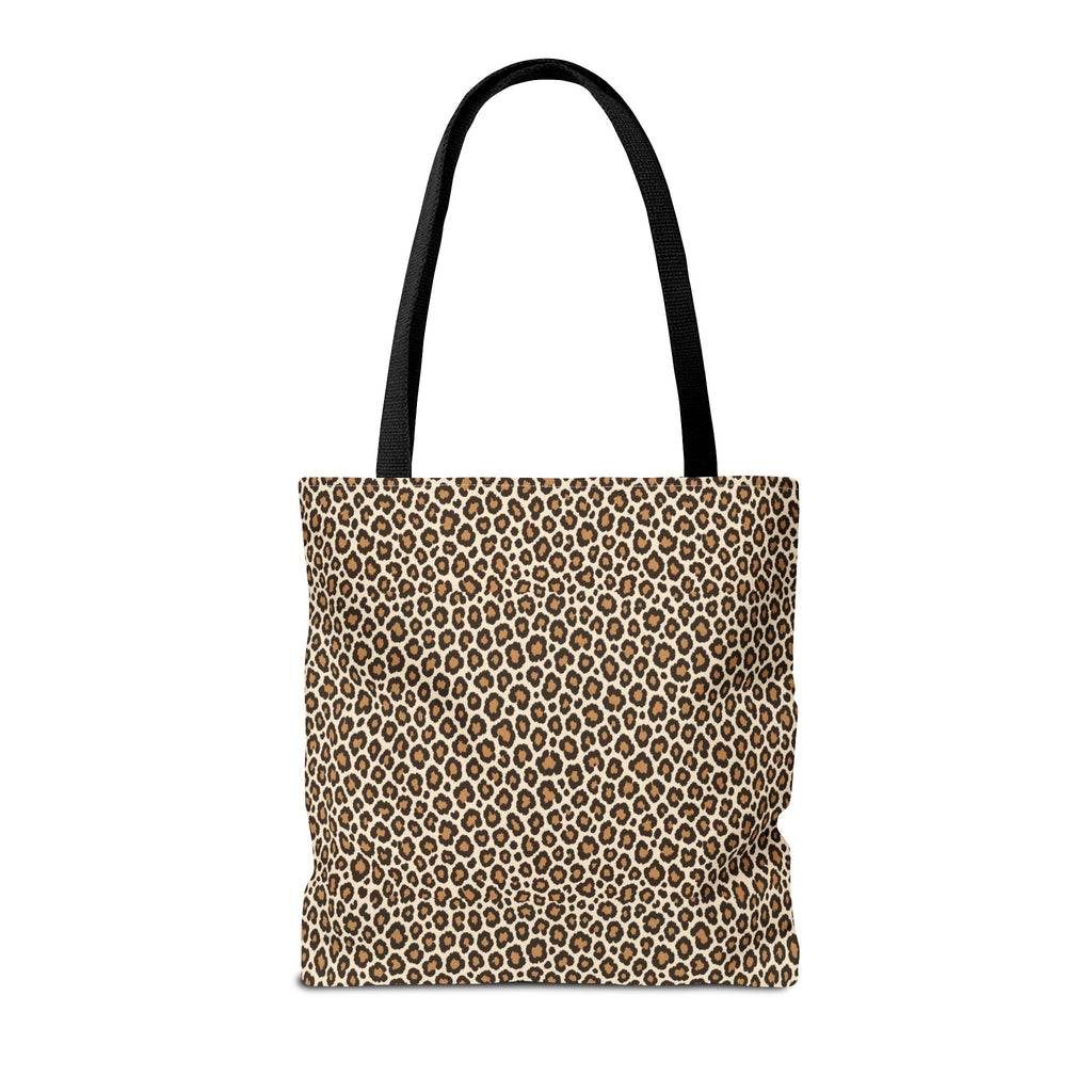 Leopard Print Tote Bag — Classic Cream