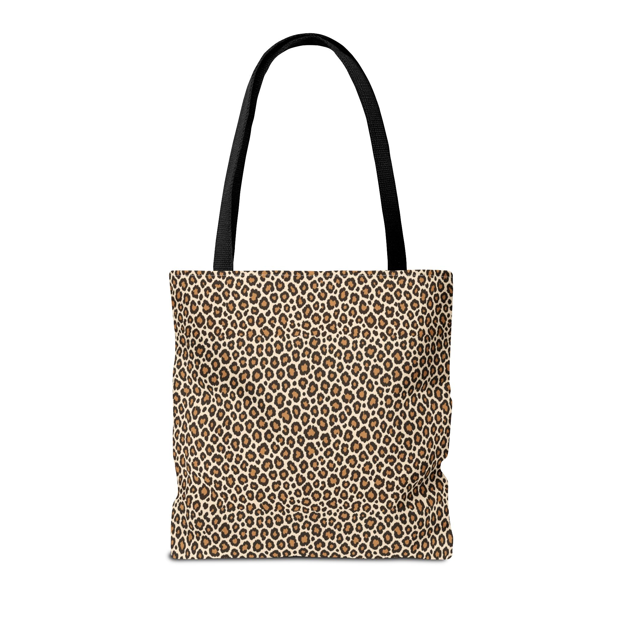 Leopard Print Tote Bag — Classic Cream