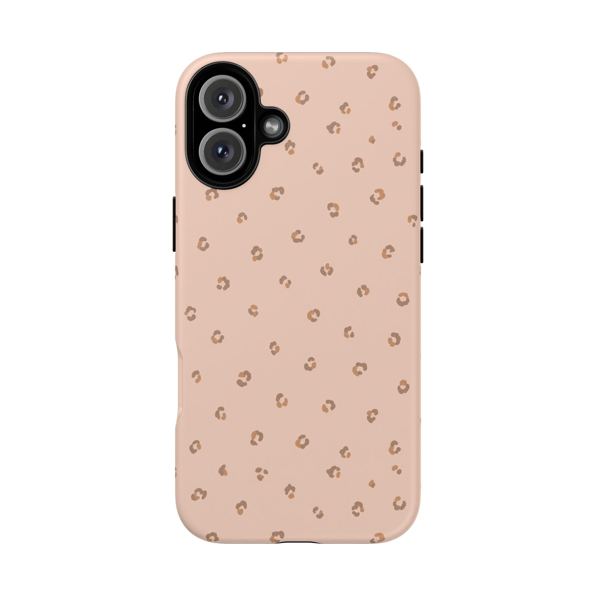 Pink Leopard Phone Case — Soft Blush