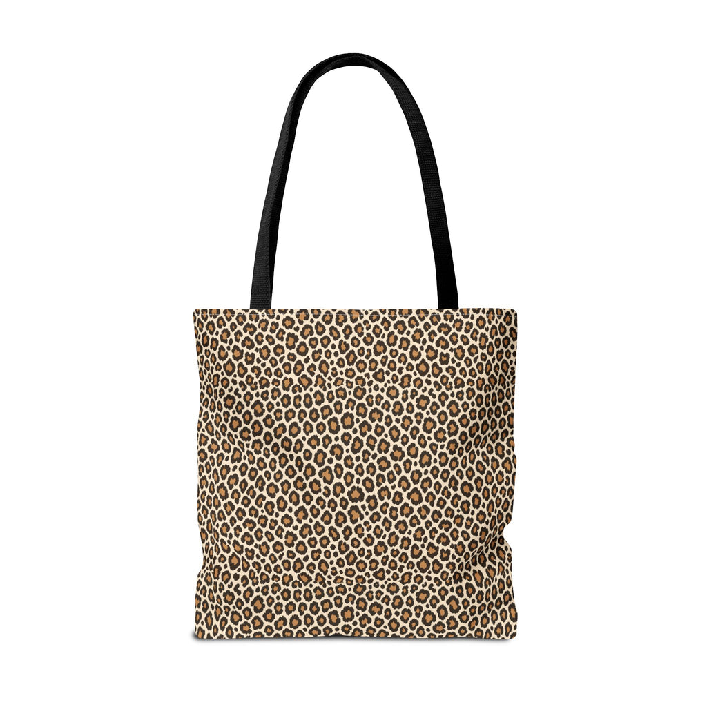 Leopard Print Tote Bag — Classic Cream