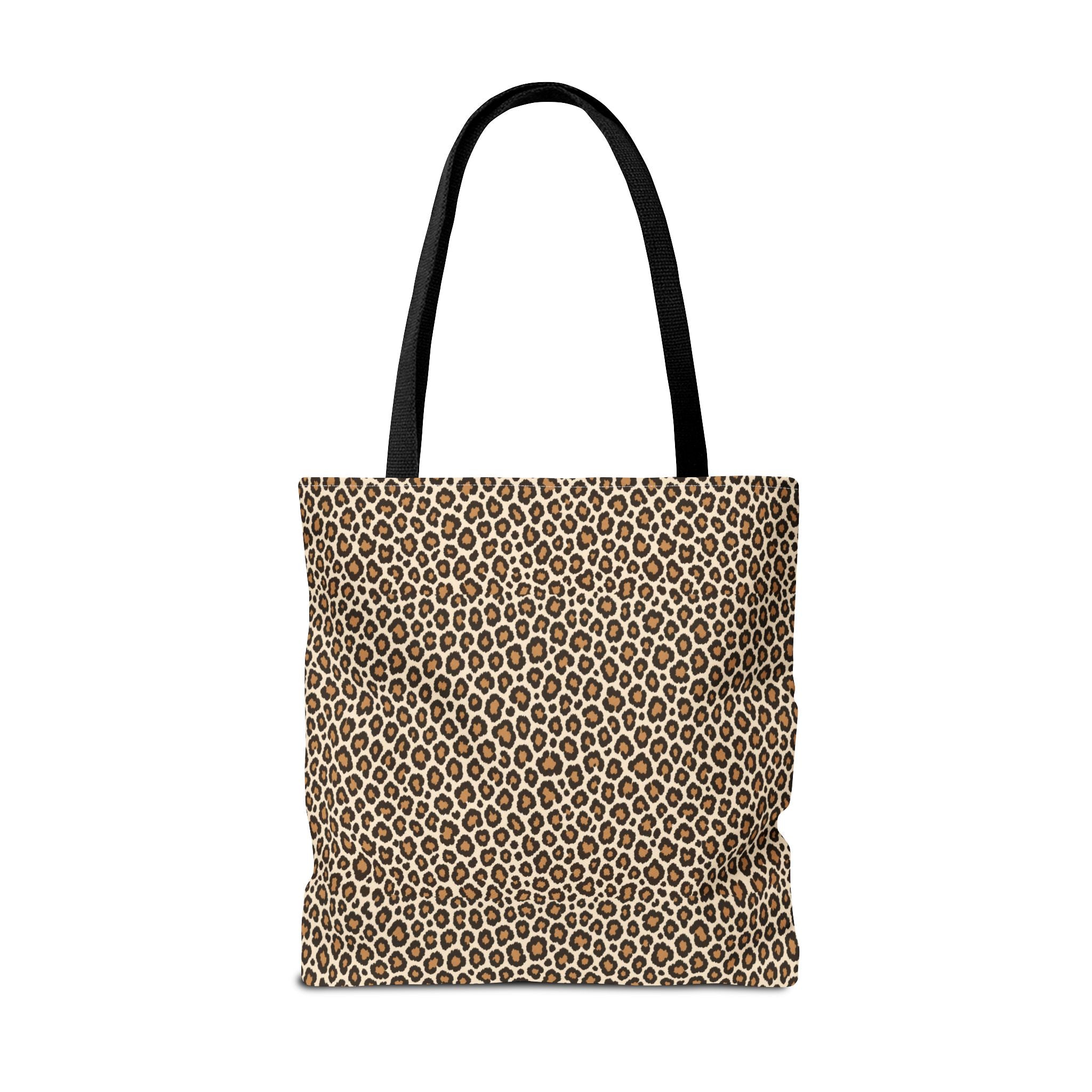 Leopard Print Tote Bag — Classic Cream