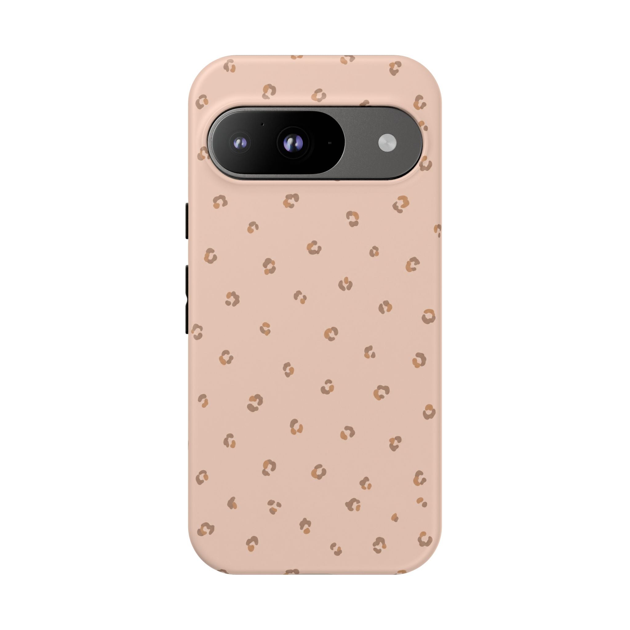 Pink Leopard Phone Case — Soft Blush
