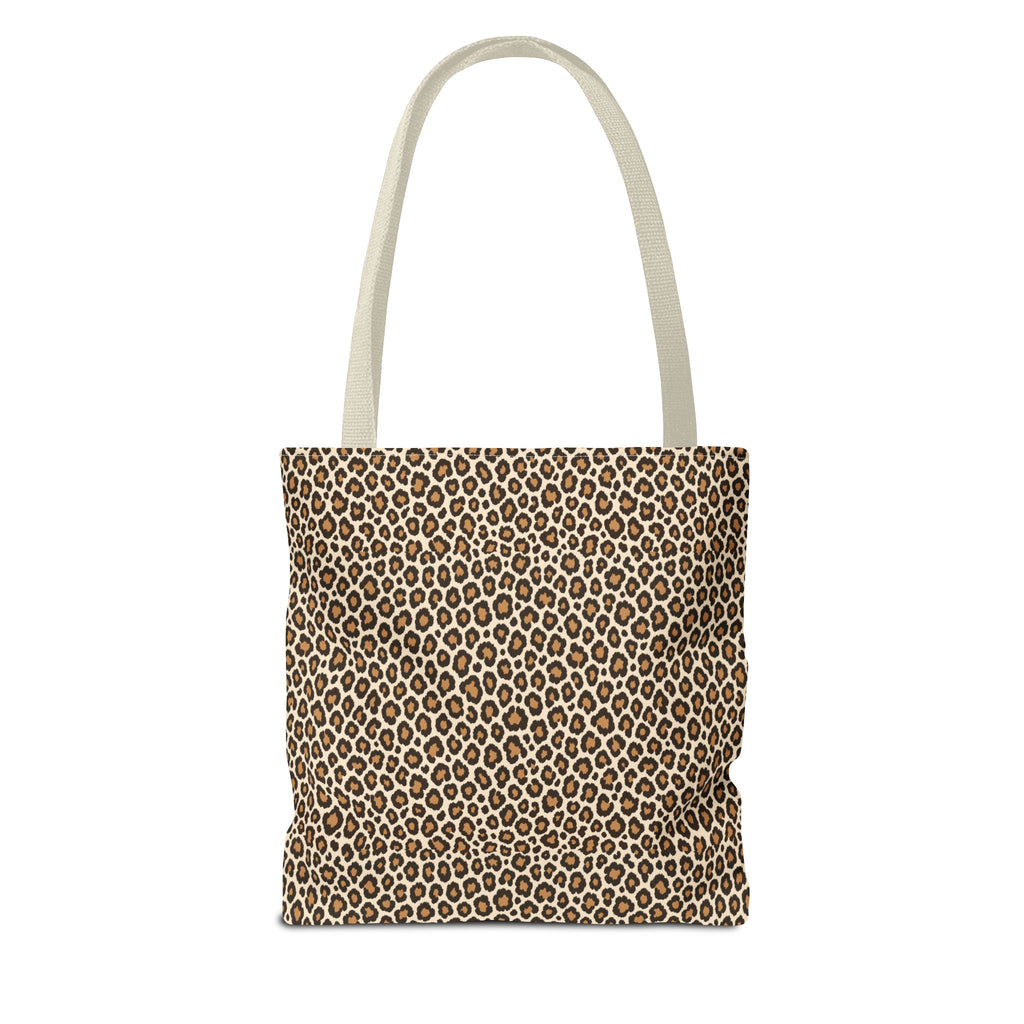 Leopard Print Tote Bag — Classic Cream