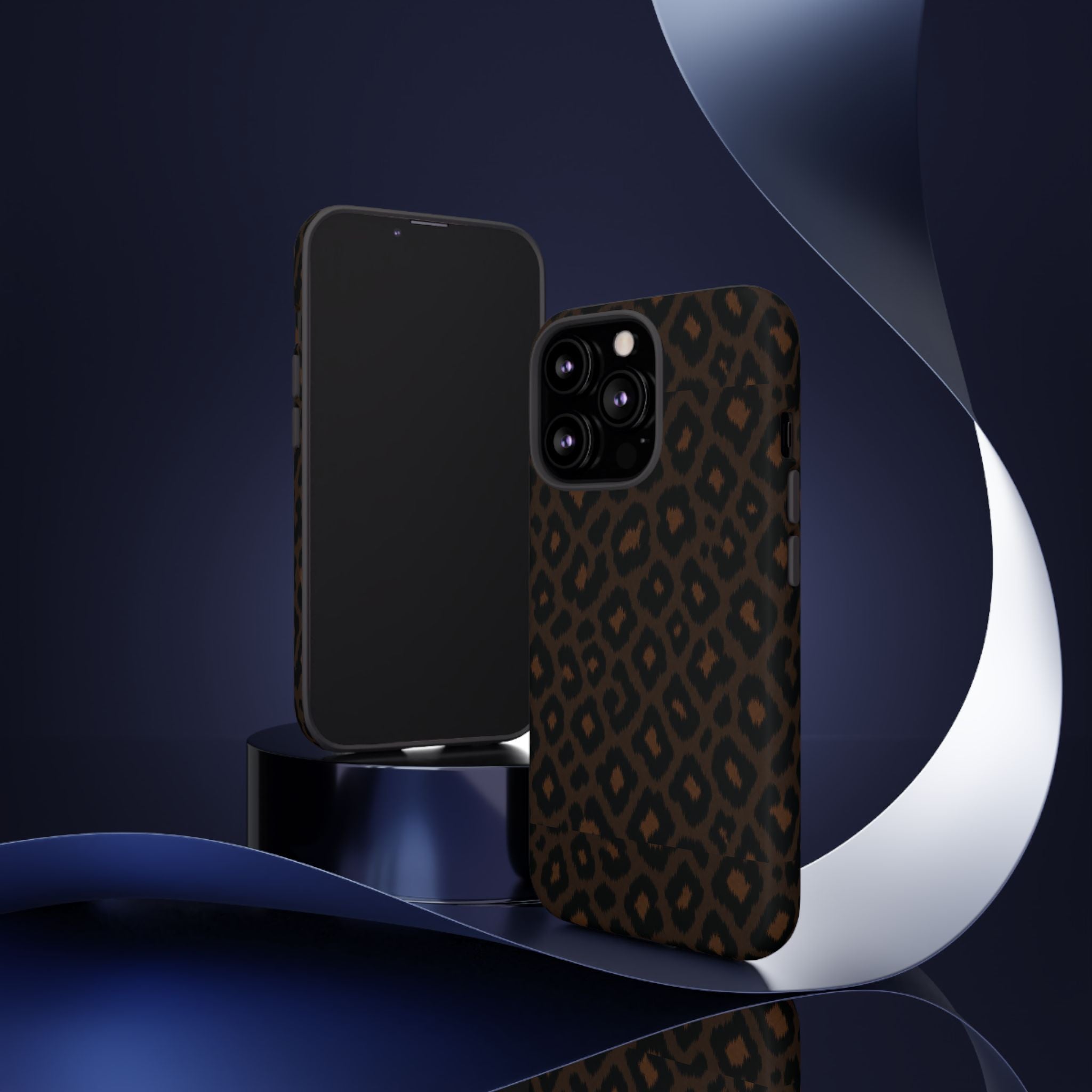 Black Leopard Phone Case — After Dark