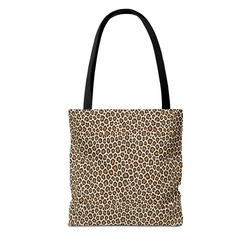 Leopard Print Tote Bag — Classic Cream