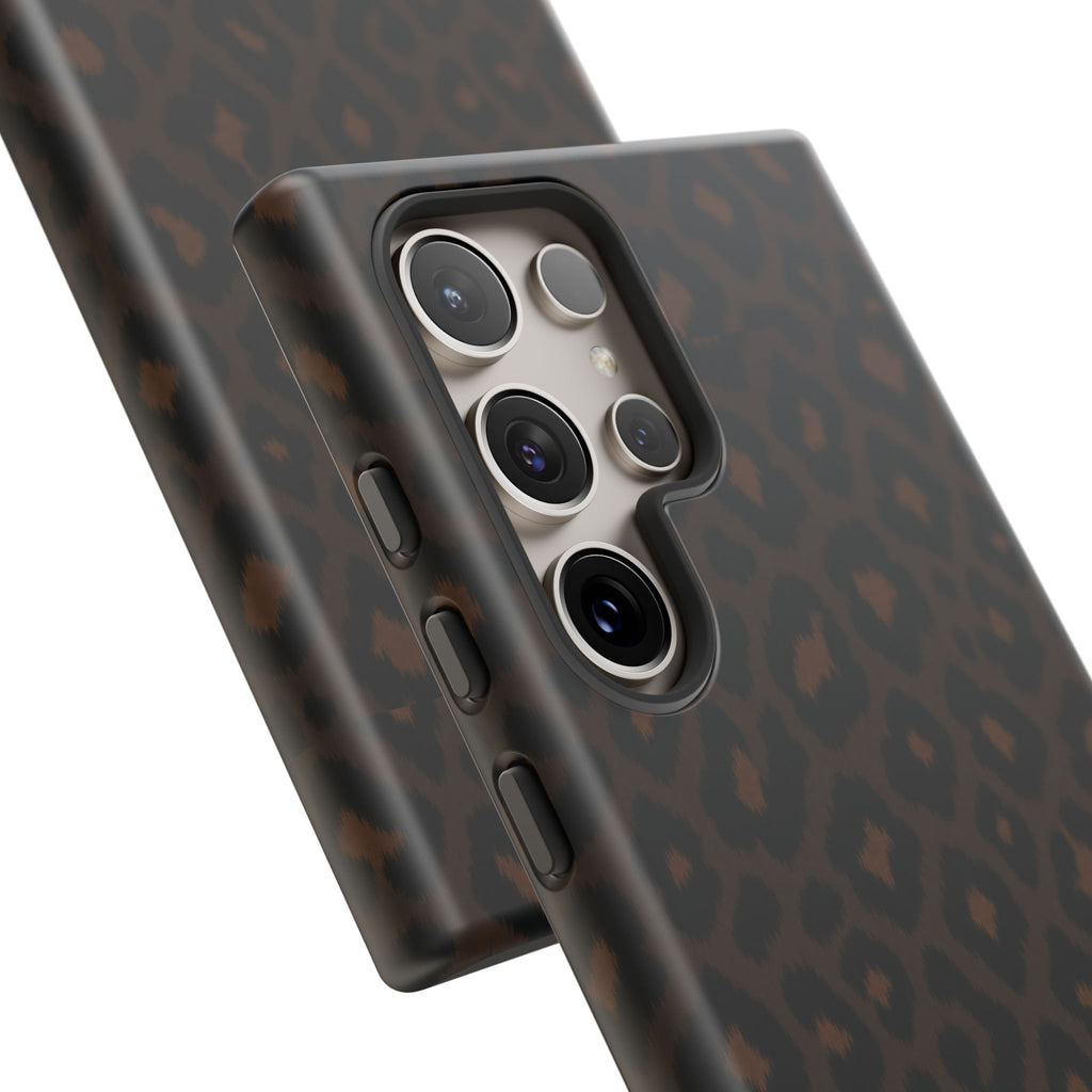 Black Leopard Phone Case — After Dark