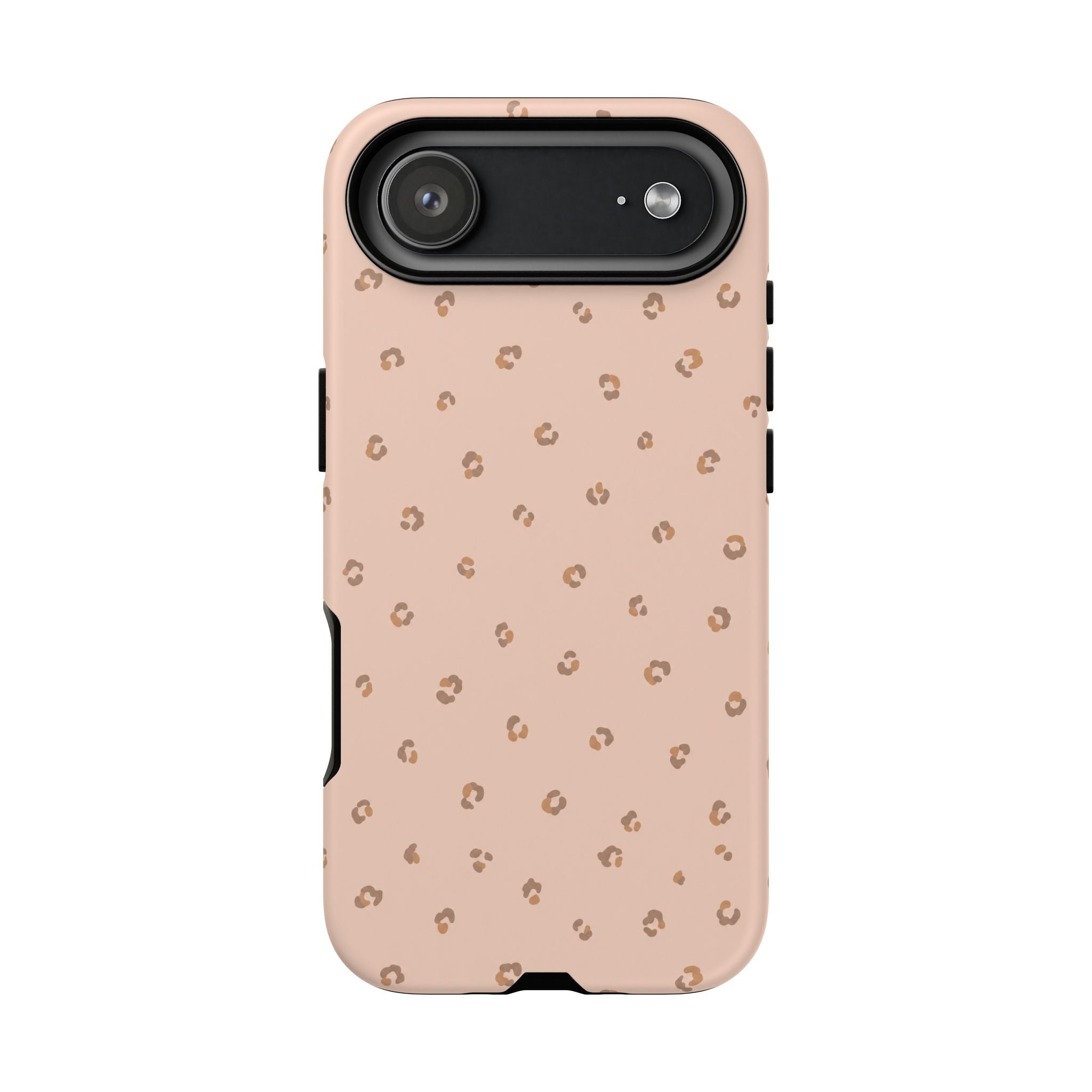 Pink Leopard Phone Case — Soft Blush