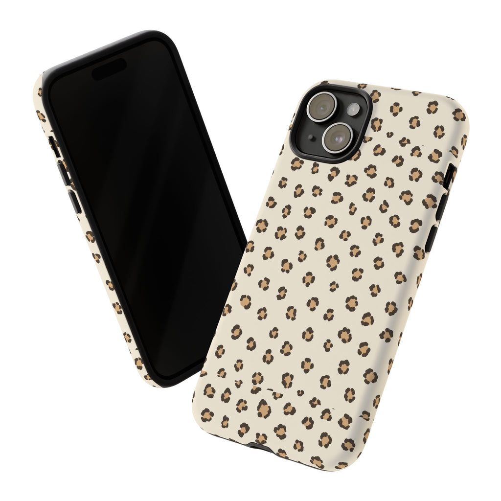 Cheetah Print Phone Case — Warm Neutral