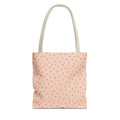 Ditsy Spot Tote Bag — Minimal Blush