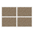 Leopard Print Sticker Sheet — Classic Cream