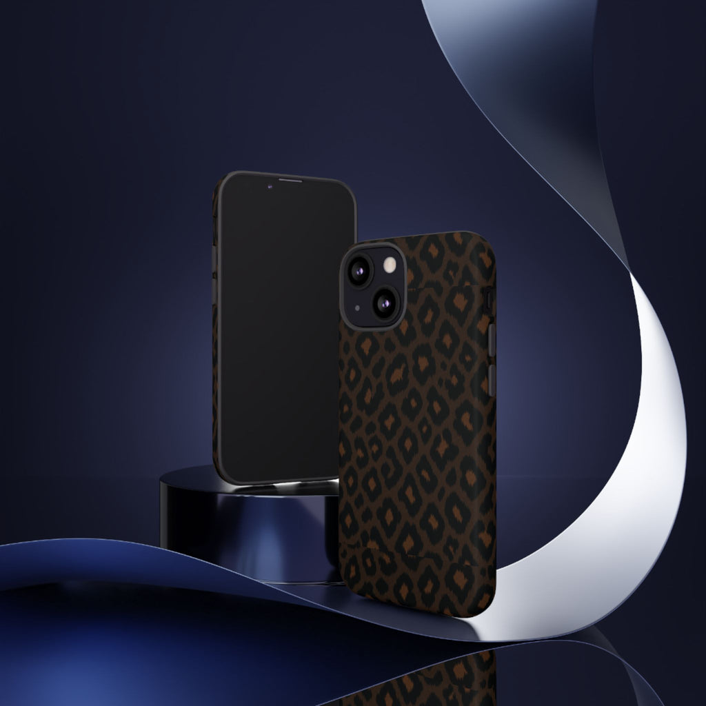 Black Leopard Phone Case — After Dark