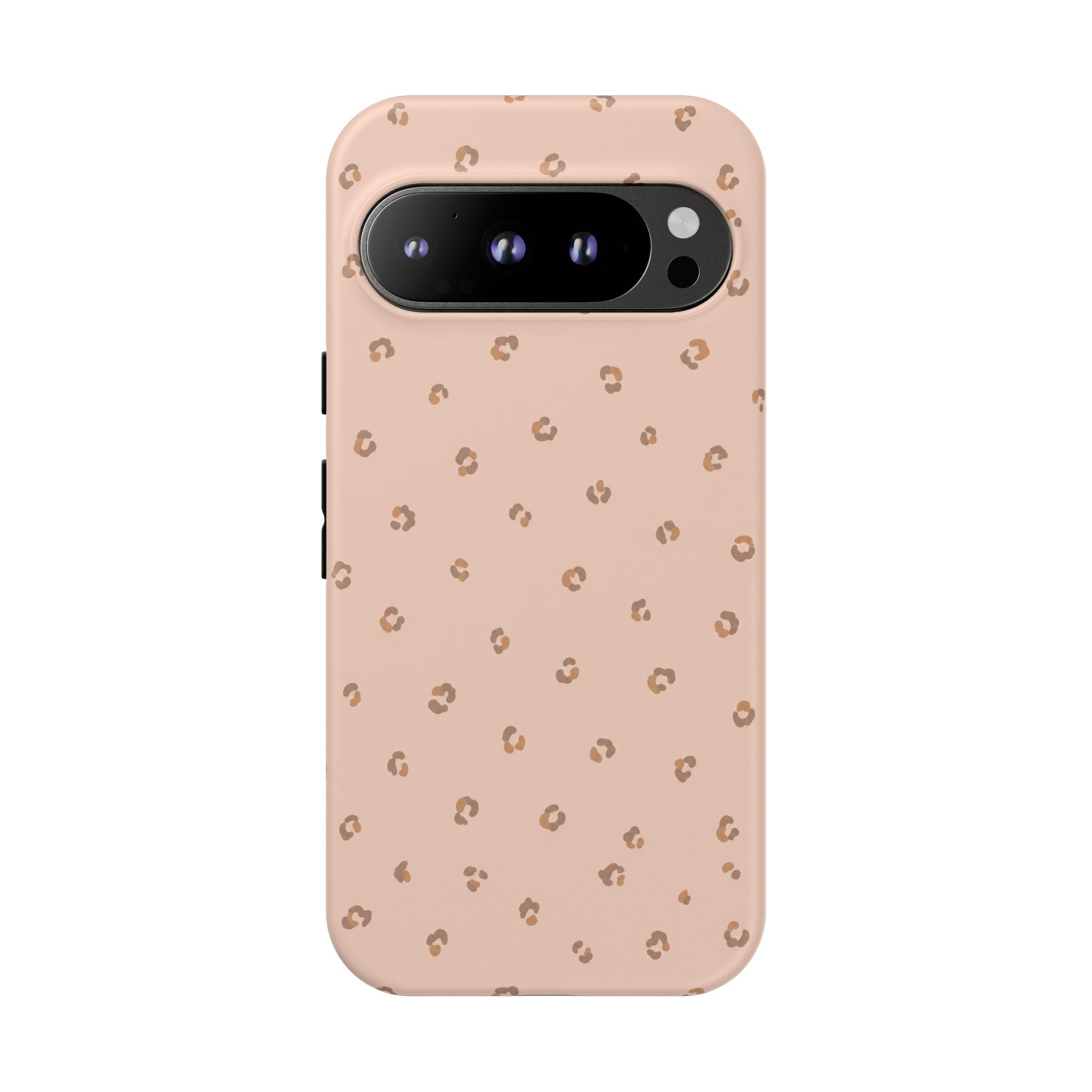 Pink Leopard Phone Case — Soft Blush